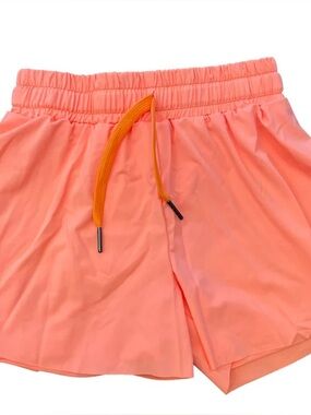 Orange butterfly shorts